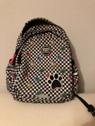 Plecak szkolny. Psie łapki.