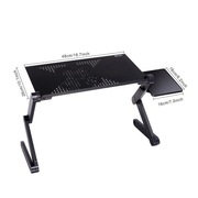 regulowany stolik laptop składany podstawka