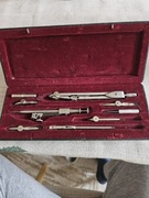 Zestaw kreślarski  Koh- I-Noor z okresu PRL.