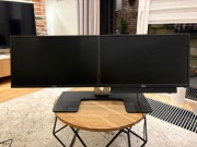 Zestaw monitorów: 2 X DELL P2417HB + Podstawka MDS14 + Głośnik AC511