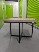 Industrialny loftowy stolik kawowy HUGLE OKAZJA