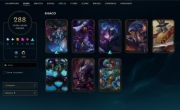 Konto LOL EUNE Plat 4 | 288 Skinów Ultimate Mythic | All Champs