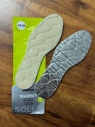 Ocieplane wkładki do butów wełniane aluminiowe Springyard rozmiar 32 33