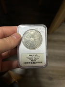 200 zł Mistrzostwa Świata w piłce nożnej Włochy 1988 rok próba PRL mennicza