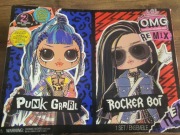 Lalki LOL Surprise O.M.G. Punk Grrrl i Rocker Boi Remix