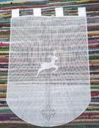 Zazdrostka, firanka jeleń 90/60cm-2ie sztuki