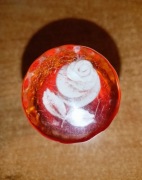 Gałka zmiany biegów retro PRL kwiatek 