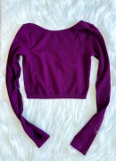 Damski fioletowy rashguard Sinsay S 