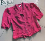 Betty Barclay ładna jedwabna z baskinką vintage r.42/44
