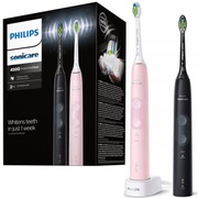 Szczoteczki Soniczna Philips Sonicare HX6830/35 Czarna i Różowa Dwupak 