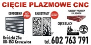 Cięcie plazmowe CNC, Ogrodzenia, balustrady, inne