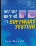 Lessons Learned in software testing Kaner, Bach