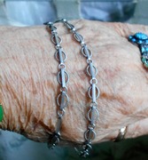 Stary srebrny łańcuch, naszyjnik  ORNO lub RYTOSZTUKA pr. 800