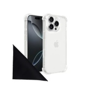 Etui iPhone 16 Pro Max Przezroczyste + GRATIS Ściereczka Clear Case