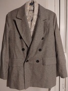 Marynarka z wełną w składzie