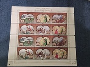 Znaczki Bohaterowie Trylogii Henryka Sienkiewicza 1999 rok