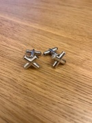 Unikalne srebrne spinki do koszuli, wykonane tylko w ilość 200 szt.  