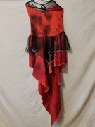 sukienka kostium karnawałowy strój na Halloween w stylu Złej Królowej 