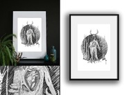 Obraz artprint "Pan lasu" Karolina Wawrzyniak