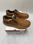 Rieker Półbuty skórzane męskie brązowe rozmiar 41