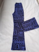 Legginsy z szeroką nogawka 146