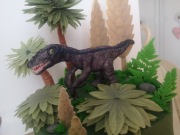 Dinozaur z masy cukrowej na tort 