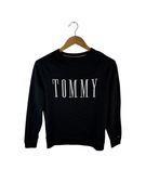 Bluza Tommy Hilfiger czarna duże logo XS