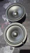 2 solidne głośniki niskotonowe 6,5" 16cm 8ohm jak nowe woofer audio