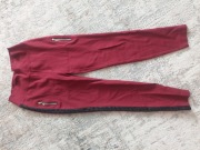 Bordowe Legginsy Bonprix M/L