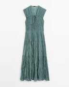 Sukienka z wiązaniami Massimo Dutti (L)