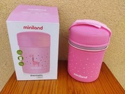 MINILAND TERMOS Z 2 POJEMNIKAMI NA JEDZENIE RÓŻOWY