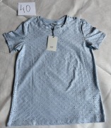 Bluzka ażurkowa niebieska r. S JDY