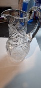 Dzbanek kryształowy PRL 