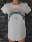 Bluzka t-shirt tęcza F&F 12-13 lat