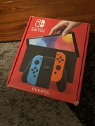 Nintendo Switch OLED Nowa Konsola 64Gb HEG-001 Neon Red Blue