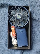 Wentylator ręczny przenośny Mini wiatrak USB wiatraczek 