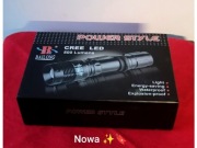 Nowa Metalowa Latarka Taktyczna