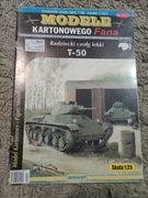 Czołg T-50 - Modele Kartonowego Fana