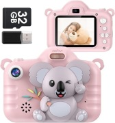 MEGNUT Aparat cyfrowy, aparat fotograficzny,48 MP, 1080p, IPS 2,4 cala, 32