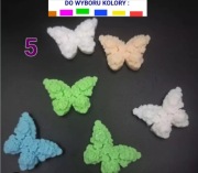 Świeca ręcznie robiona motyl