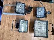 Oprawy halogenowe zewnętrzne po demontażu