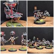 Pomalowany Kharadron Overlords Start Collecting