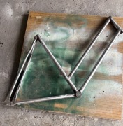 Stalowa rama rowerowa RETRO