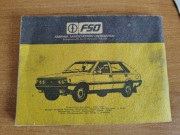 FSO Polonez 1,3/1,5 instrukcja obsługi