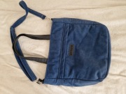 Granatowa torba damska