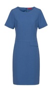 Hugo Boss Sukienka biznesowa prosta Dopasowana Niebieska Rozmiar S 36