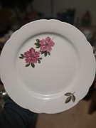 Stary duży talerz z motywem kwiatowym.Vintage .Kahla