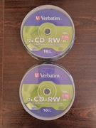 Płyty CD Verbatim CD-RW 700 MB 10 szt.