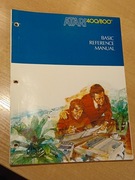 książka Atari 400/800 Basic Reference Manual