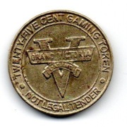 TOKEN 25 CENTÓW GRAND VICTORIA CASINO